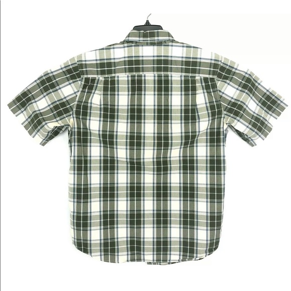 Carhartt Relaxed Fit Plaid Short Sleeve Shirt - Picture 2 of 5
